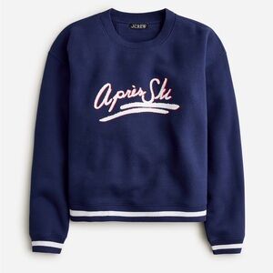 Heritage fleece après-ski graphic sweatshirt  size Small